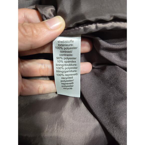 Maurices large women's brown quilted puffer jacket - Picture 7 of 10